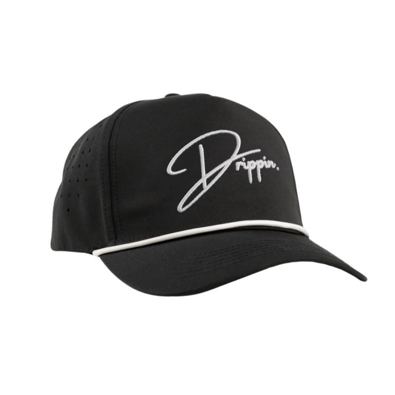 UDRIPPIN Cursive DRIPPIN Hat|Cream/Green|Black/White|White/Black