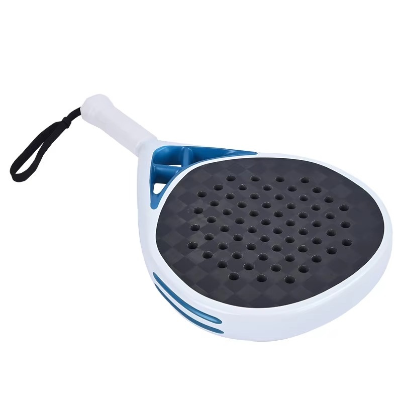 Anxspin Customized Professional Design High Quality Padel Racket OEM 3K Carbon Fiber Beach Tennis Beach Tennis Racket