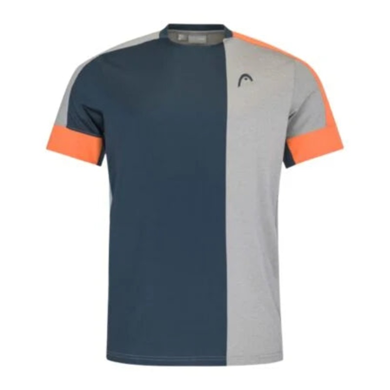 Head Padel Tech T-shirt|S|M|L|XL|XXL|Grey/green|Grey/orange|Navy