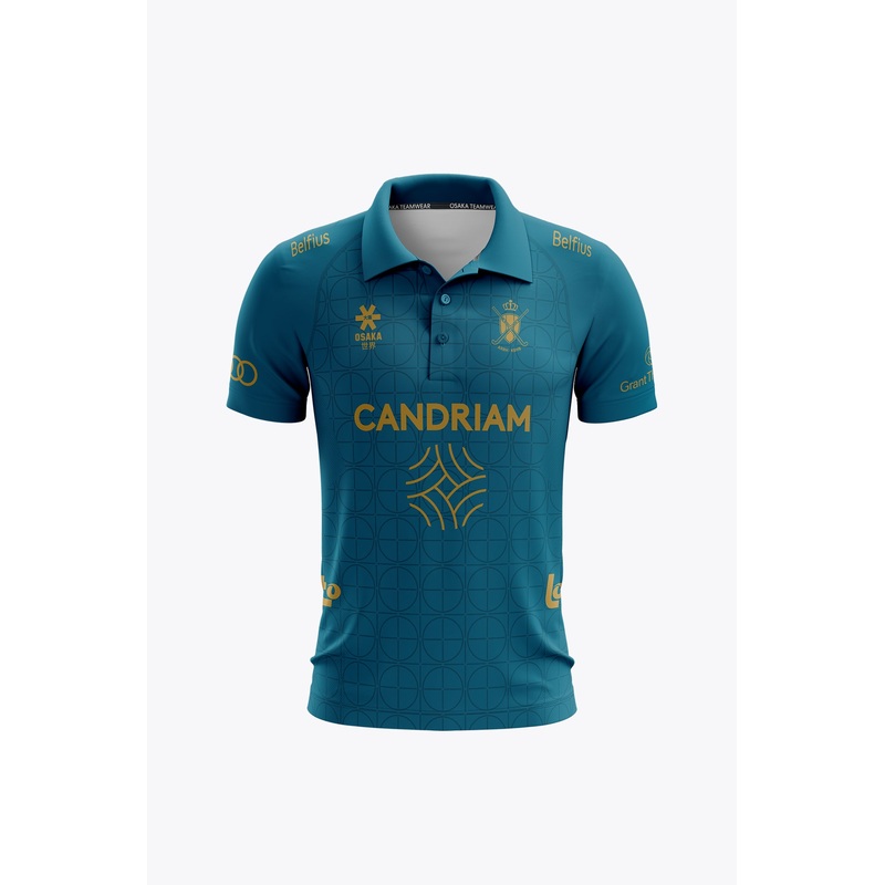 Official Belgium Farewell Games All Stars Men Polo Jersey | Transformative Teal