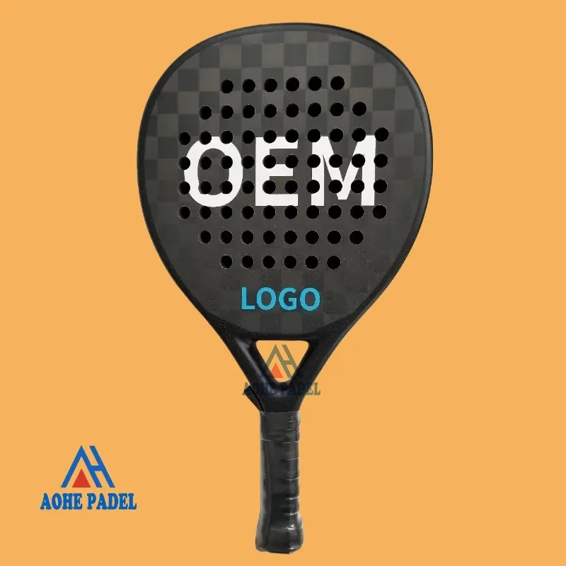 3K 12K 18K 24K Carbon Paddle Racket Padel Tennis Racket Shovel Bat