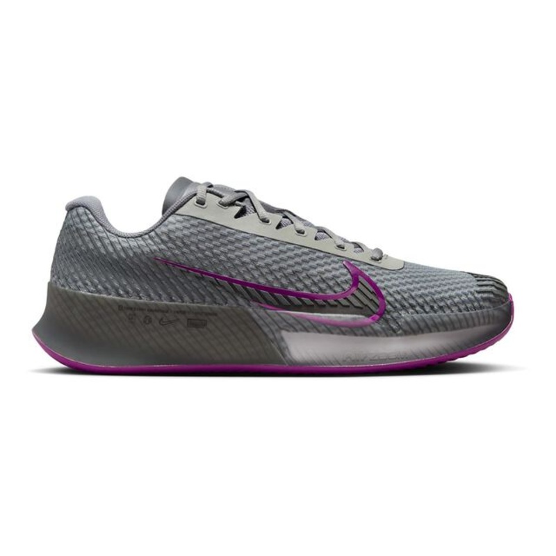 Air Zoom Vapor 11 Clay Court Shoe Men - Grey, Berry