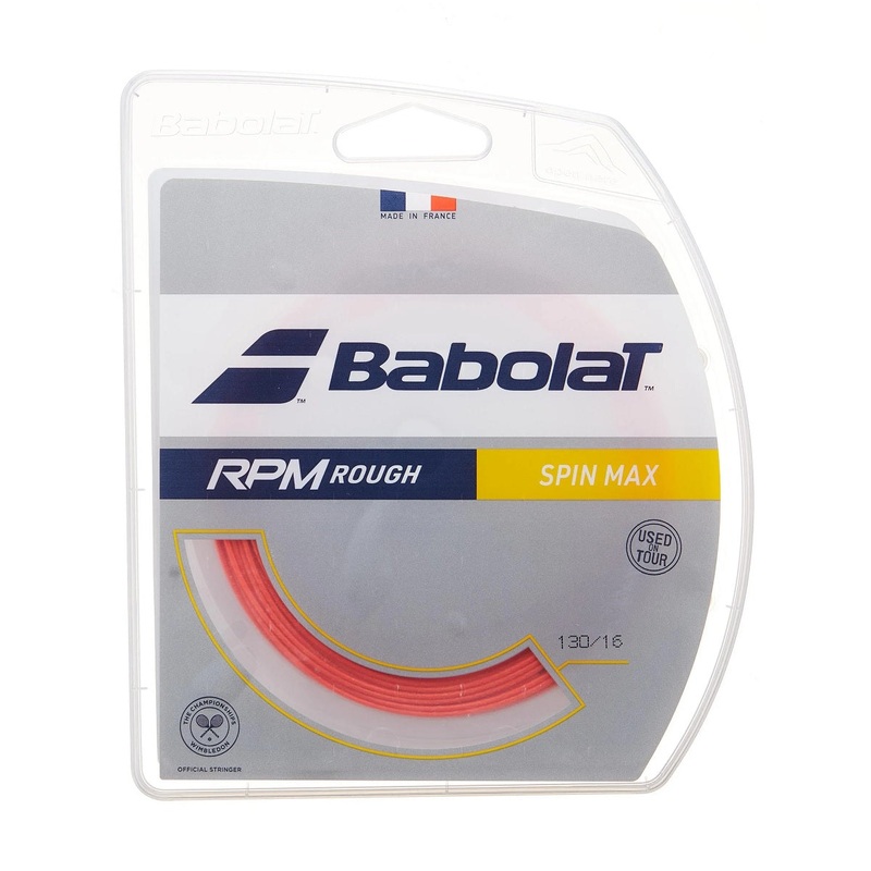 Babolat RPM Rough 16/1.30 Tennis String (Red)
