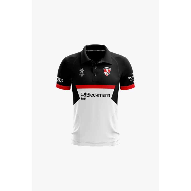 Blackbirds Kids Polo Jersey - Retro Jersey | Black-Red-White