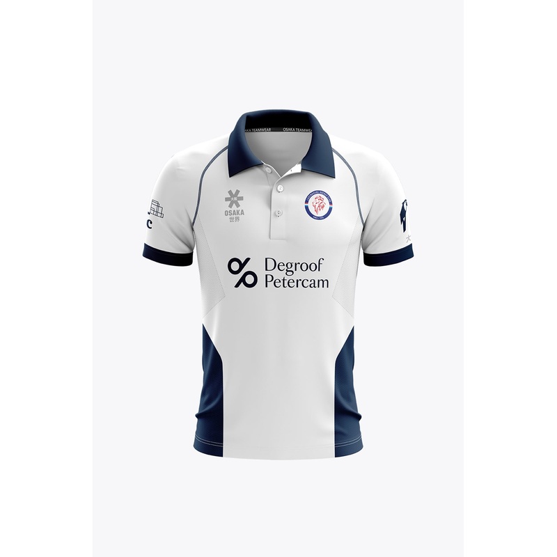 Luxembourg Men Polo Jersey | White