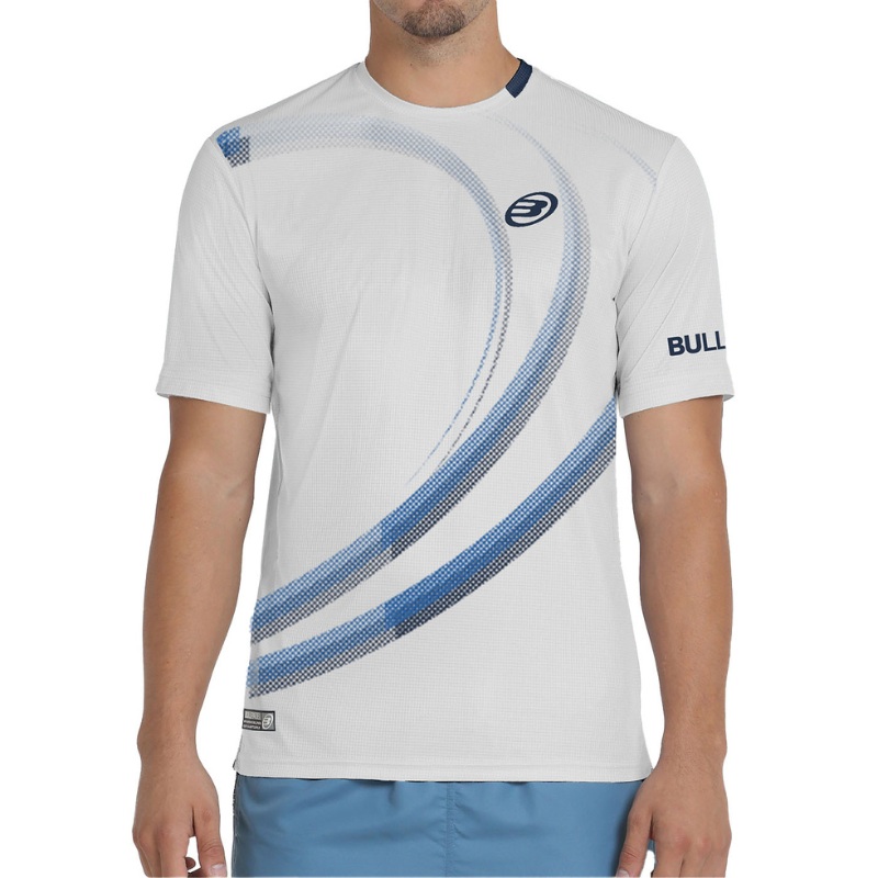 T-shirt Bullpadel Beque Blanc|S|M|L|XL|XXL