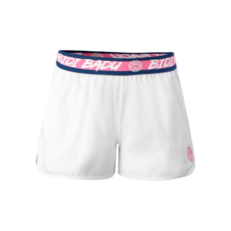 Tiida Tech 2in1 Shorts Women - White, Pink