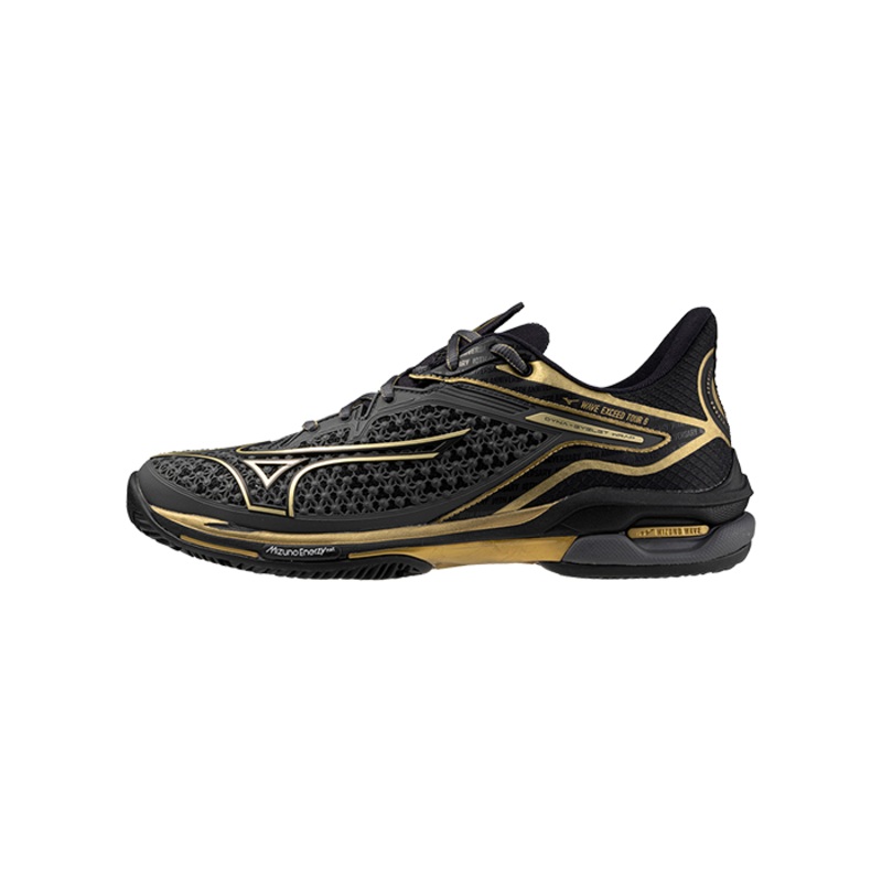 Zapatillas Mizuno Wave Exceed Tour 6 CC 10th Negro/Oro