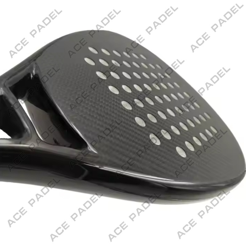 Ace Padel Supplier Premium EVA 3K Carbon Fiber OEM Paddle Tennis Rackets
