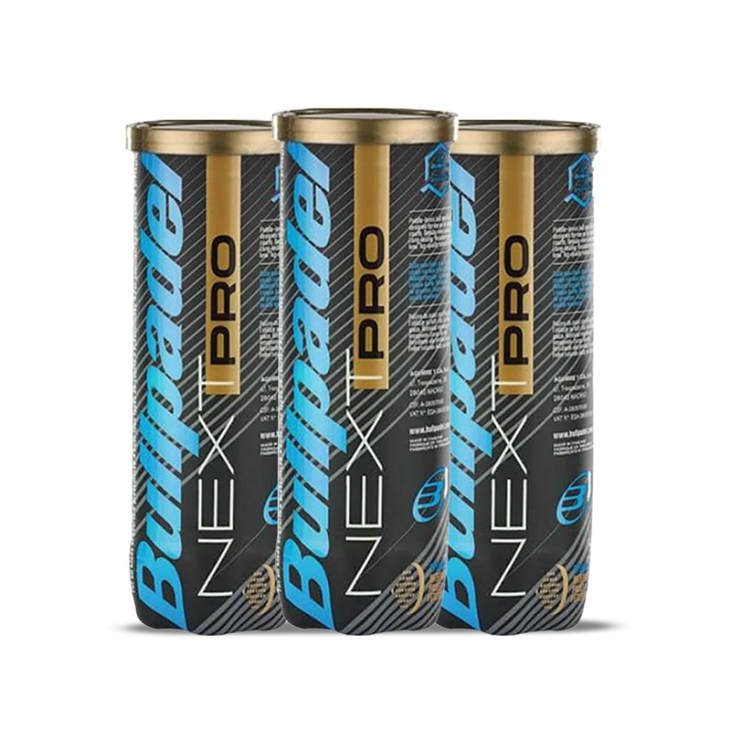 Bullpadel Next Pro Balls - 3 Pack Bundle(3 cans)