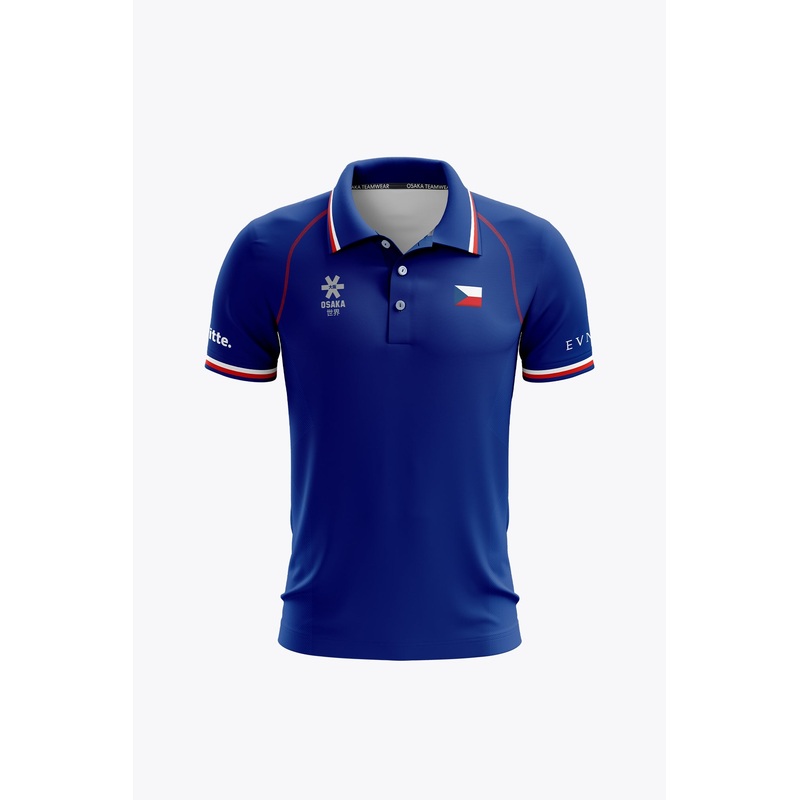 Official Czech Republic Women Polo Jersey | Royal Blue