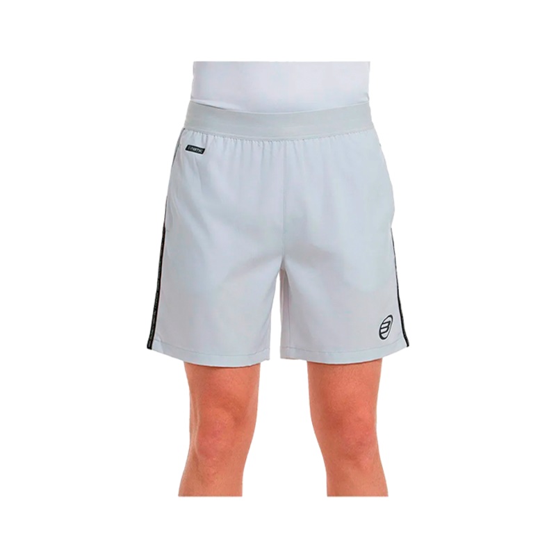 Pantaln Corto Bullpadel Maceda Gris Perla 2025