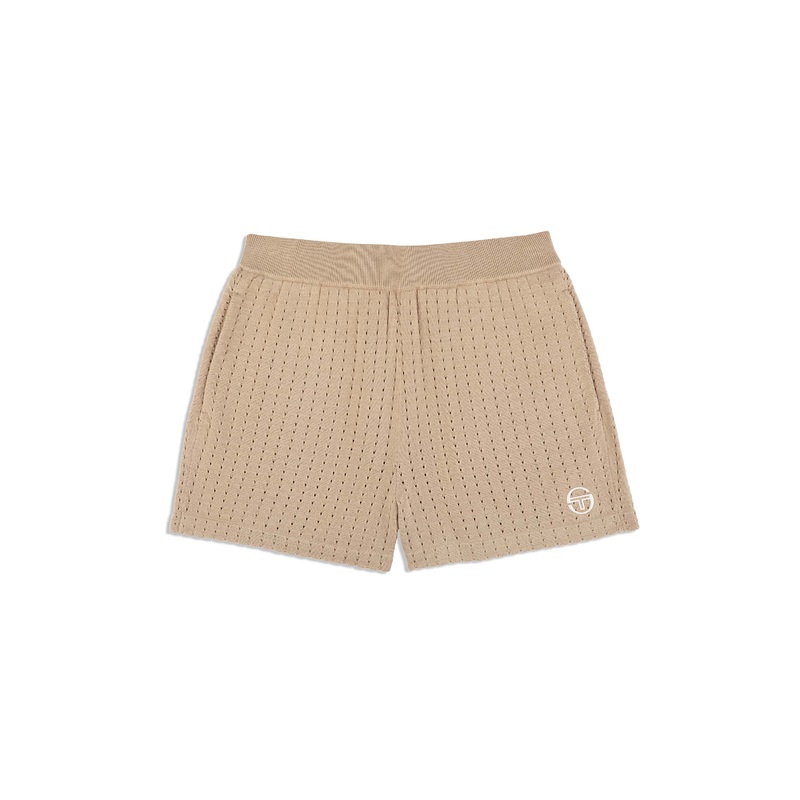 Sergio Tacchini Zola Knit Shorts - Humus
