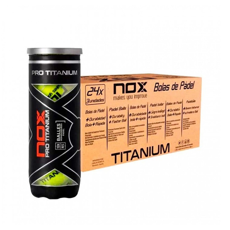 NOX Pro Titanium Ball - 1 Box (24xCans)