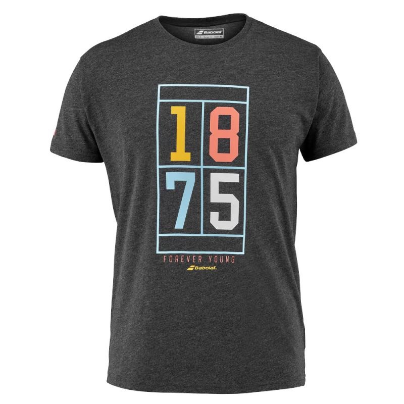 T-shirt Babolat Exercice Vintage Tee Noir