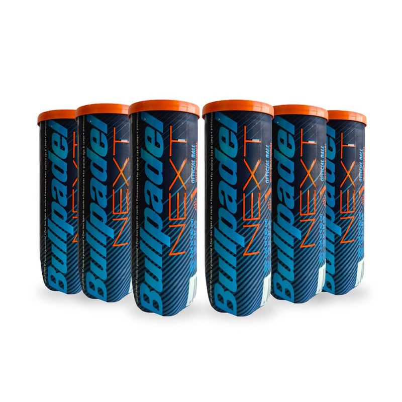 Bullpadel FIP NEXT Padel Ball - 6 Pack Bundle (6xCans)