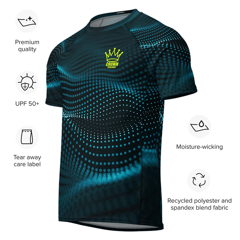 CROWN PICKLEBALL - Men's Tourney Shirt (Green)
