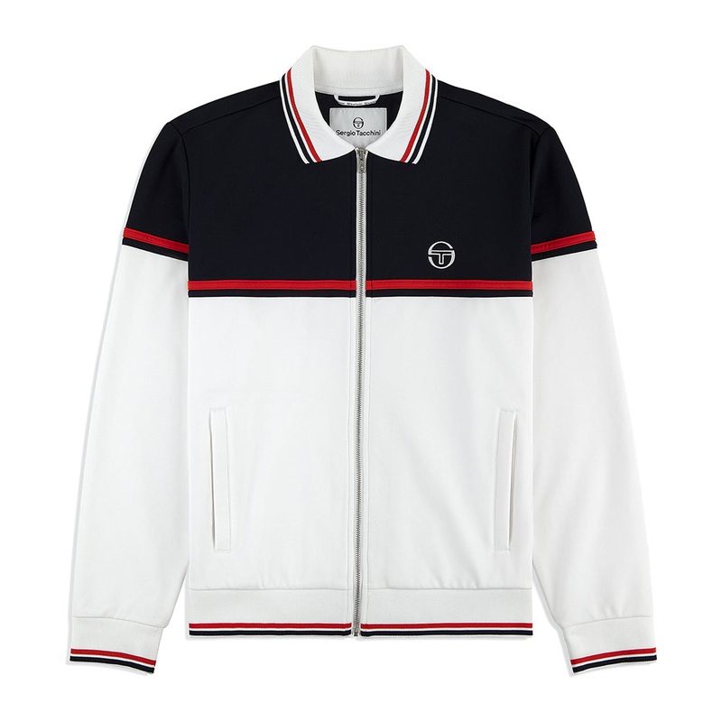 Sergio Tacchini Olmi Track Jacket - Brilliant White