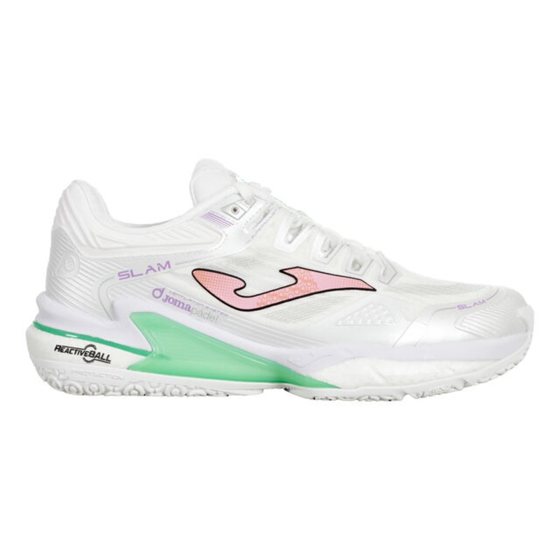 Slam Padel Shoe Women - White, Pink