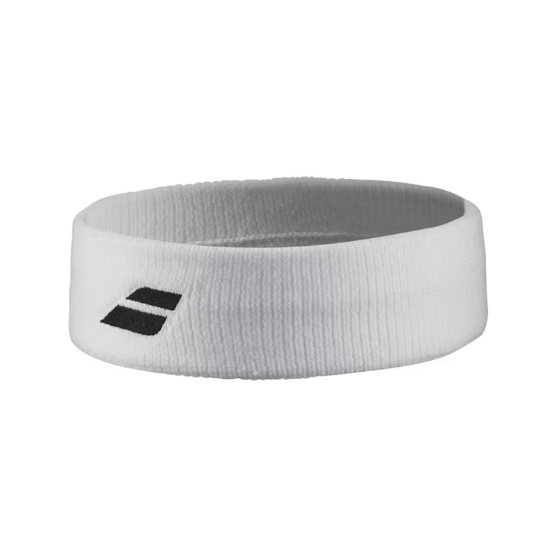 Bandeau ponge Babolat Logo Headband Blanc 2024