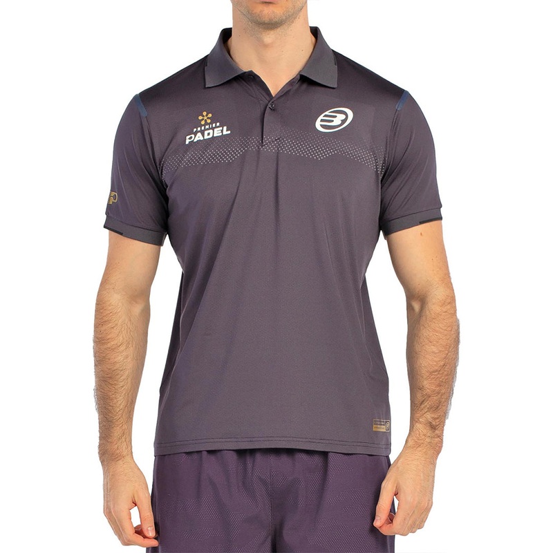 Bullpadel Bramo Polo Shirt Carbon