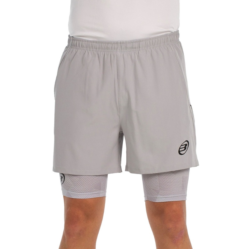 Short Bullpadel Manzan Gris|S|M|L|XL|XXL
