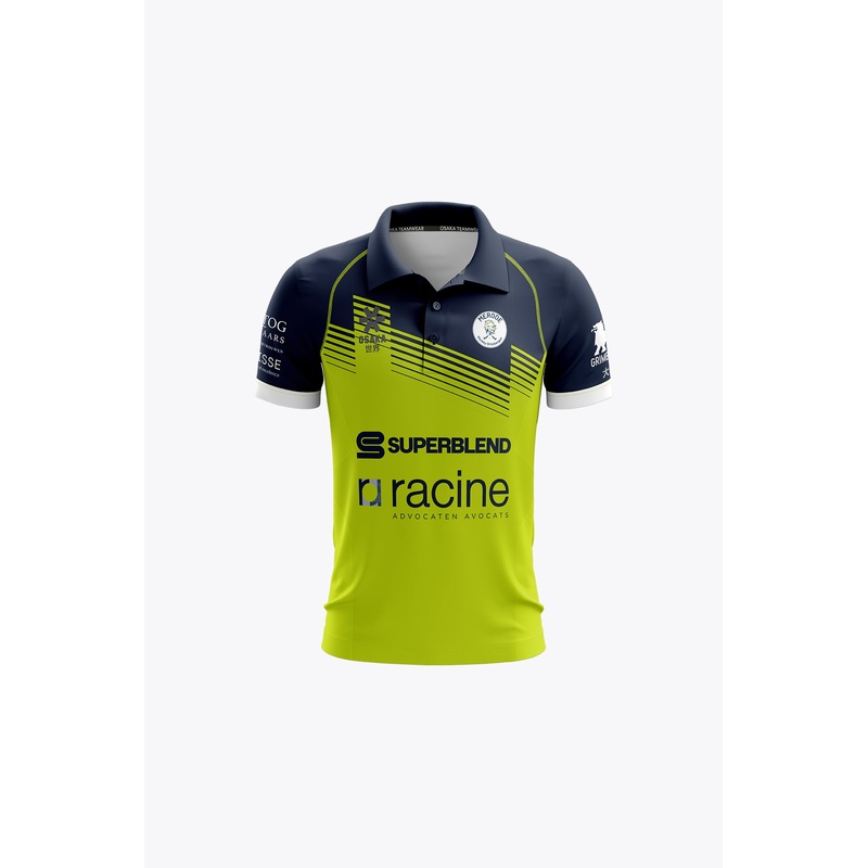 Merode Kids Polo Jersey | Navy-Lime