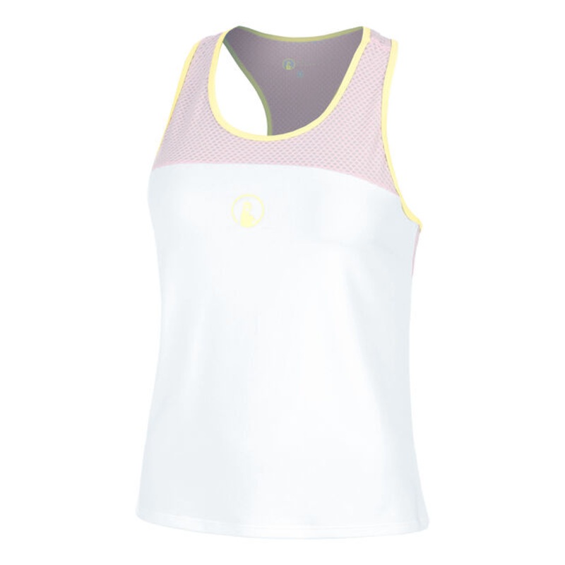 Mind Racerback Tank Top Women - White, Lilac