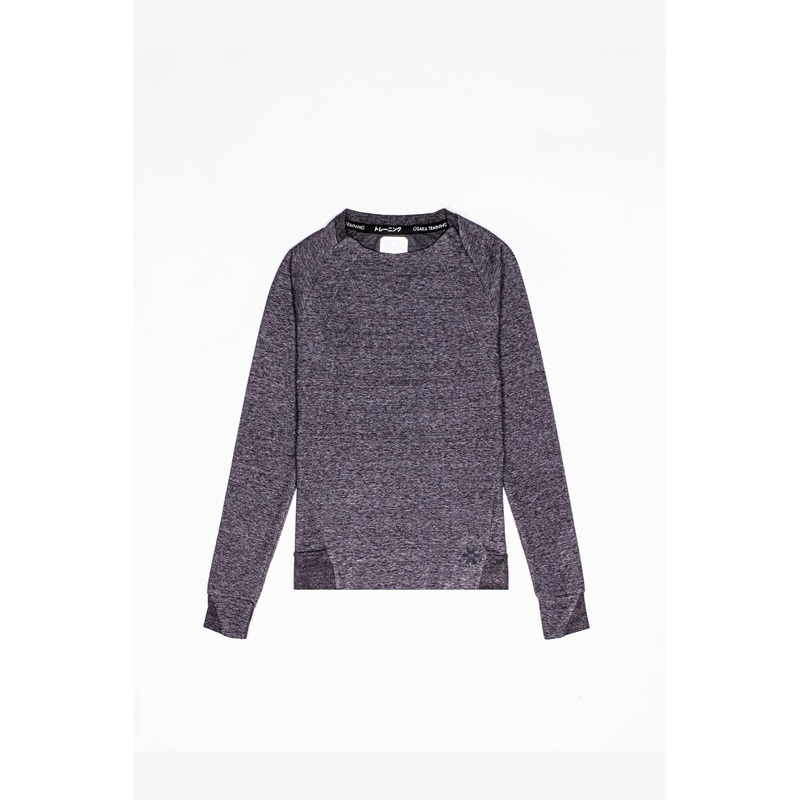 Osaka Women Techleisure Sweater | Black Melange