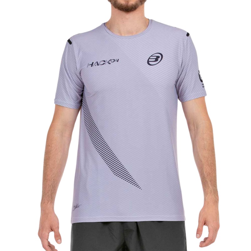 T-shirt Bullpadel Replica Paquito 25V Gris