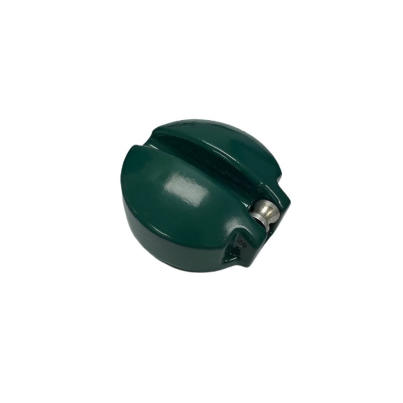 Tennis Net Post End Cap With Wheel (Green)
