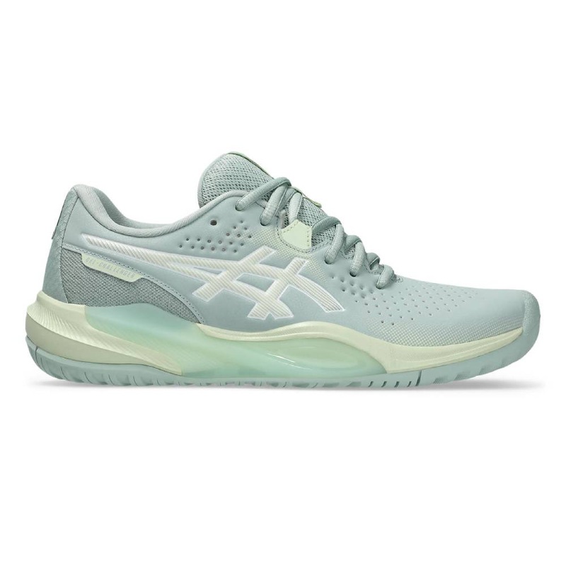 Asics Gel Challenger 15 Women's Tennis Shoe (Lichen Rock/Whisper Green)