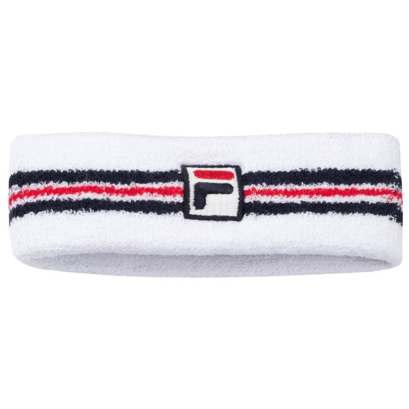 Bandeau ponge Fila Jacob Blanc