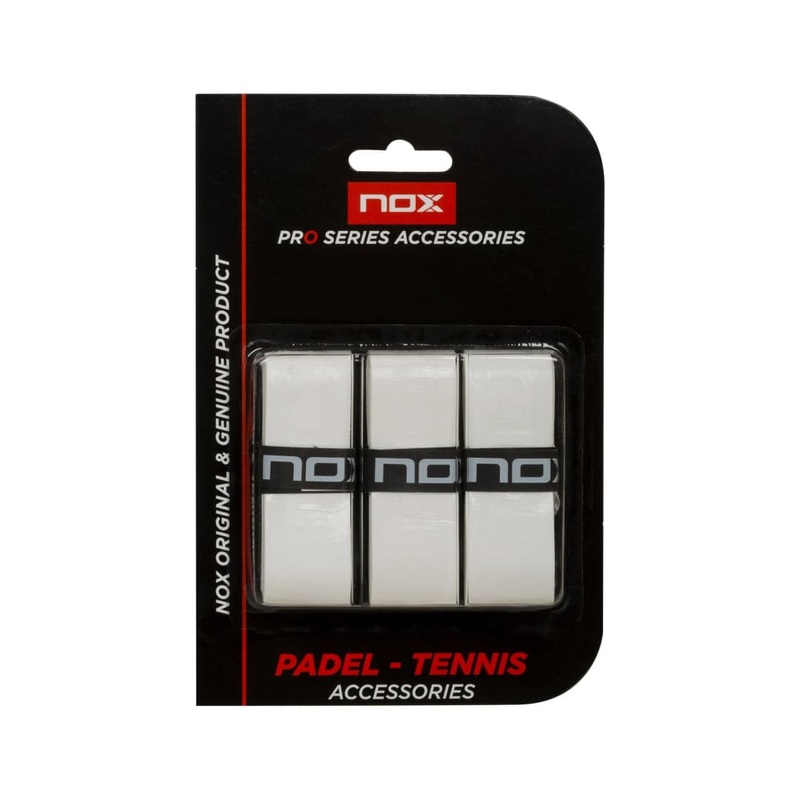 NOX Pro Series Overgrip  (3 x Pack) White