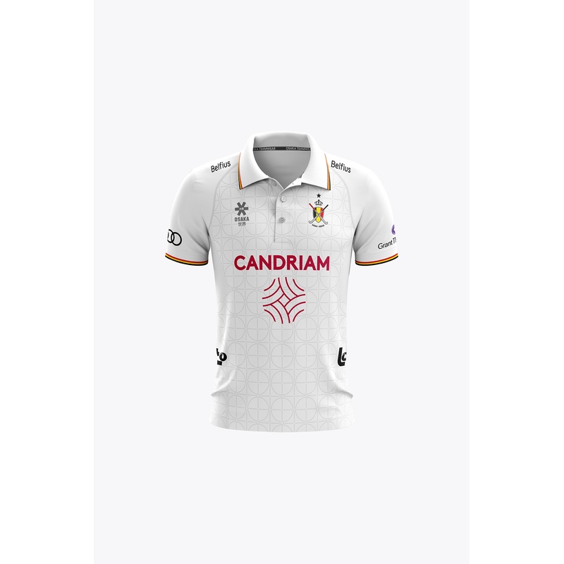 Official Belgium Kids Polo Jersey | White