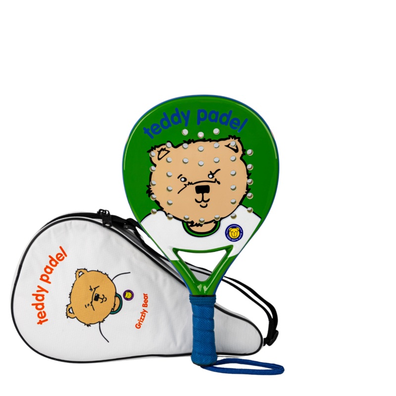 Teddy Padel Kids Racket - Grizzly Bear