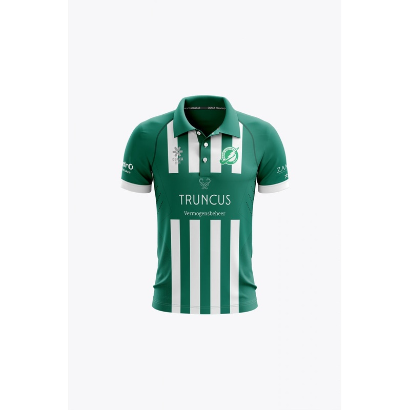 Temse Kids Polo Jersey - Retro Edition | Green-White