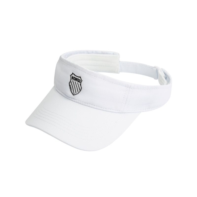 Visire K-Swiss Blanc