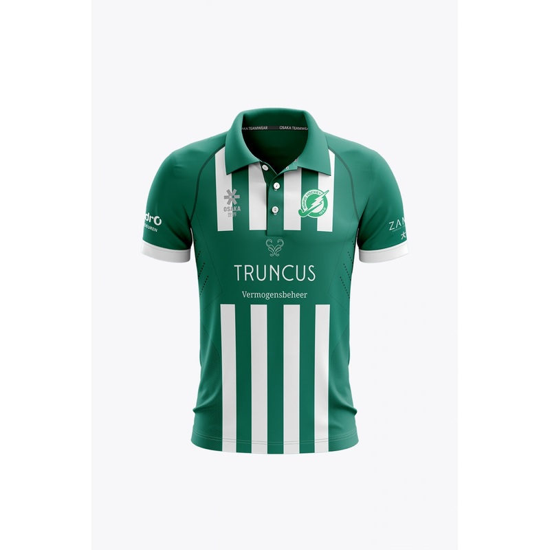 Temse Men Polo Jersey - Retro Edition | Green-White