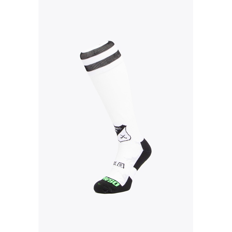HC Zwart Wit Field Hockey Socks - White