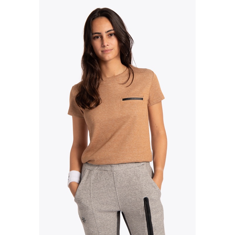 Osaka Women Short Sleeve Tee | Camel