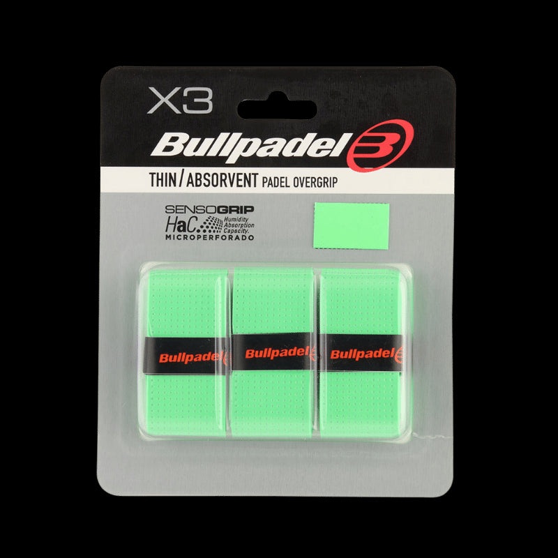 Overgrip BULLPADEL GB-1705|Naranja|Verde|Amarillo