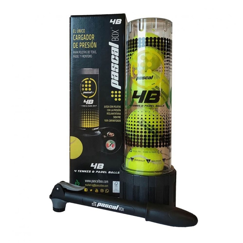 Systme de pressurisation de balle de padel/tennis PASCAL BOX 4 balles BY BULLPADEL