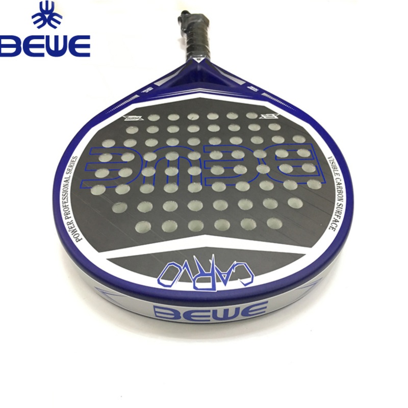 Btr-4015 100% Carbon Paddle Beach Racket