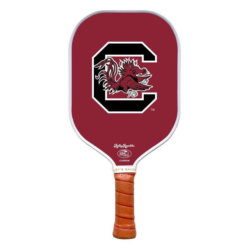 Rally Republic PIckleball Paddle - South Carolina Gamecocks Garnet Block C