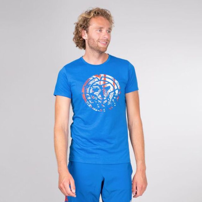 Karabo Lifestyle T-Shirt Men - Blue