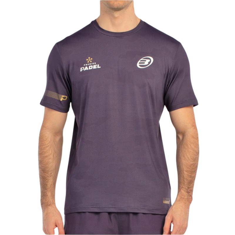 T-shirt Bullpadel Bizme Noir|S|M|L|XL|XXL