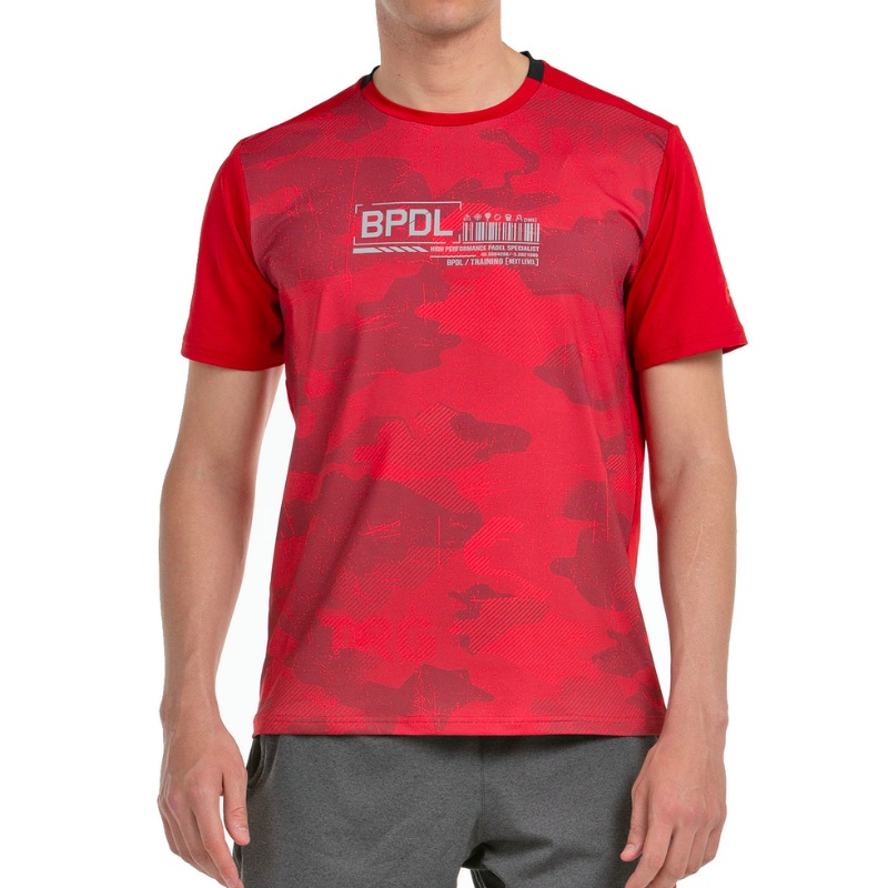 T-shirt Bullpadel Esgos Rouge|S|M|L|XL|XXL