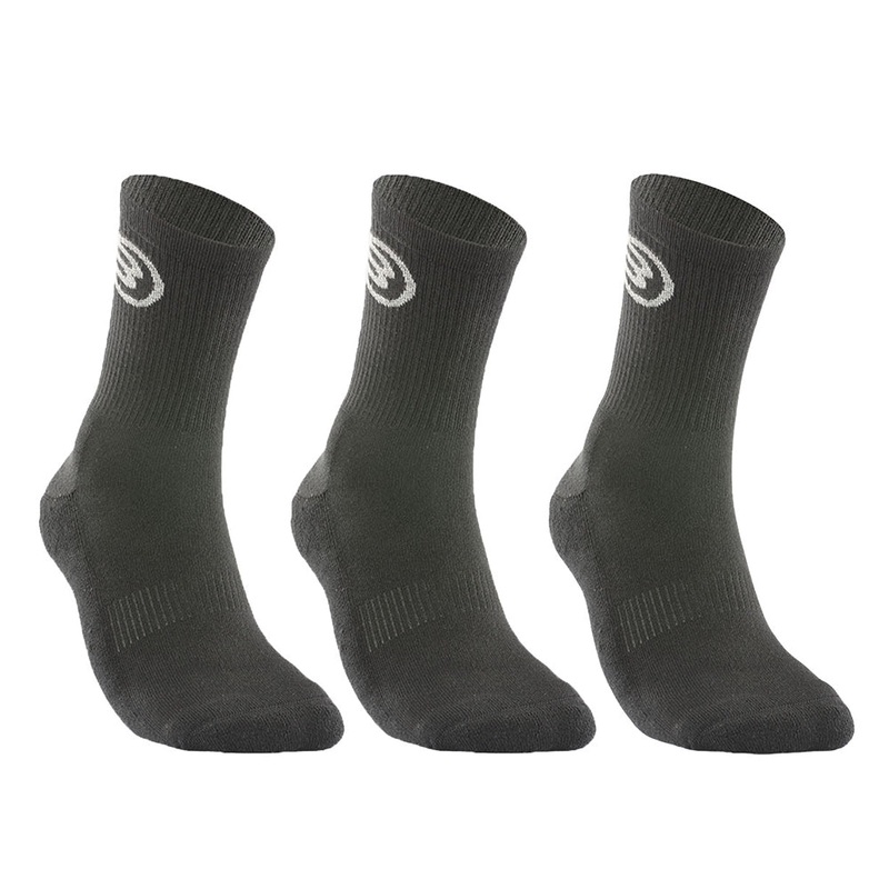 BULLPADEL BP252 I Negro (Pack 3 calcetines)