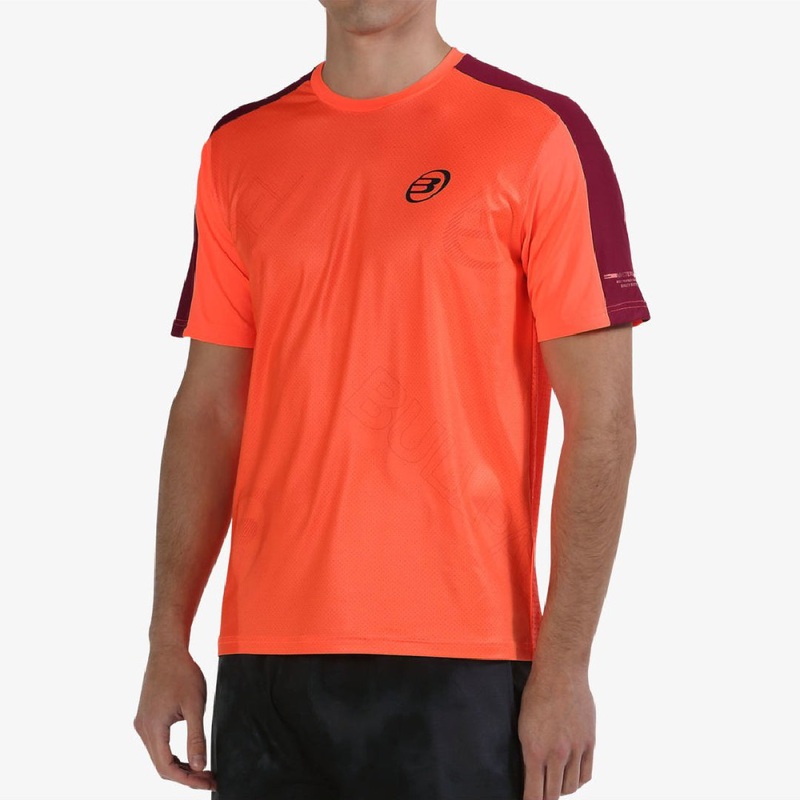 Bullpadel Mitad T-Shirt Coral|S|M|L|XL|XXL